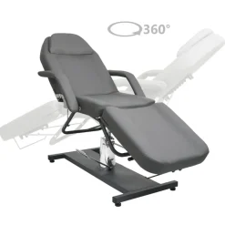 Uiterlijk & Gezondheid*vidaXL Massagetafel 180x62x(87-112) cm grijs