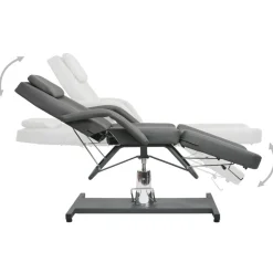 Uiterlijk & Gezondheid*vidaXL Massagetafel 180x62x(87-112) cm grijs