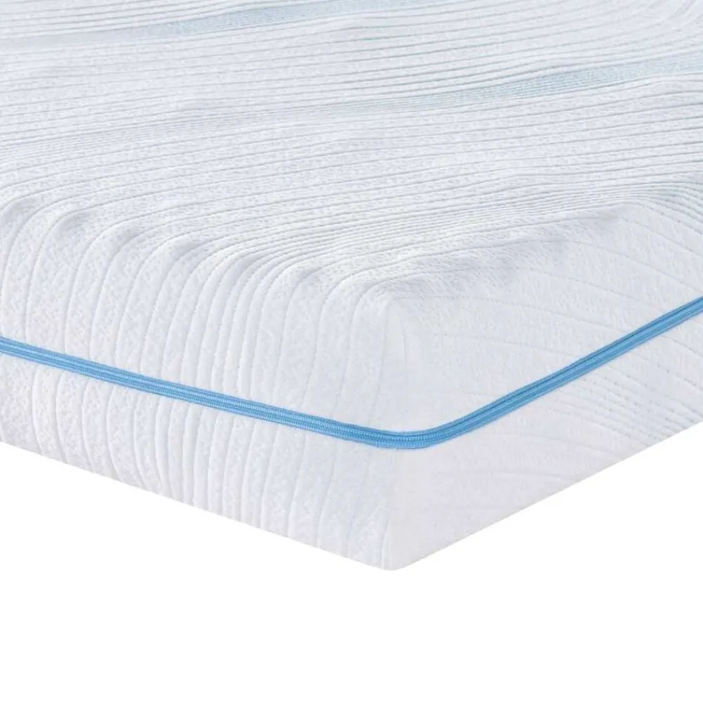 Bedden & Accessoires*vidaXL Matras Wit 80 x 160 cm Jacquard stof