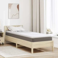 Linnengoed*vidaXL matrastopper Wit 70 x 200 cm Gebreide Stof