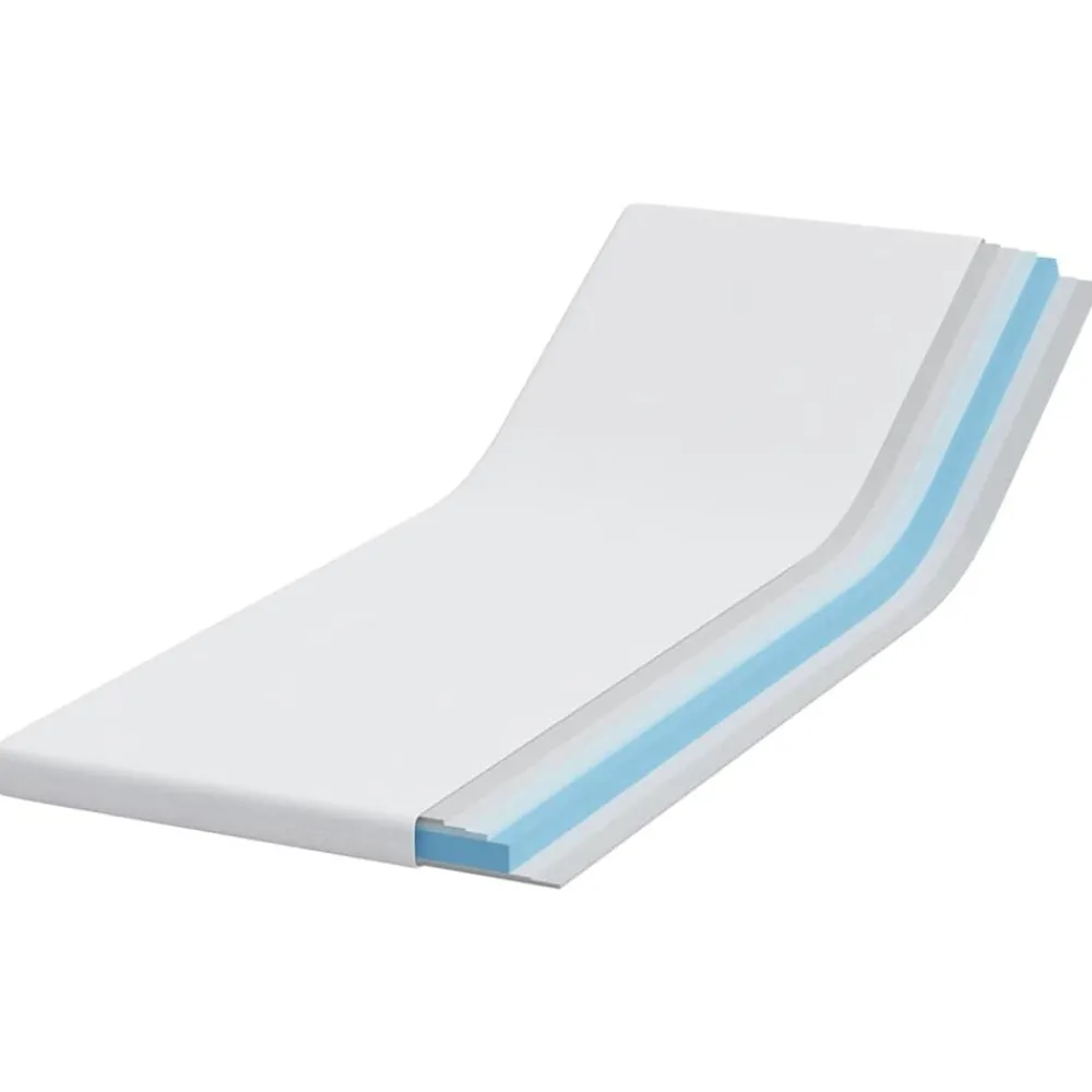 Linnengoed*vidaXL matrastopper Wit 80 x 200 cm Jacquard stof