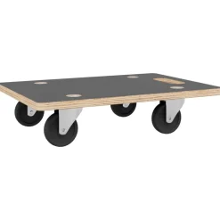 Materiaalbehandeling*vidaXL Meubelhondjes 2 st rechthoekig 250 kg 60x40x11,5 cm