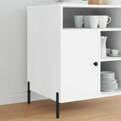 Bouwbeslag*vidaXL Meubelpoten 2 pcs Zwart 66 x 36 x 160 mm IJzer
