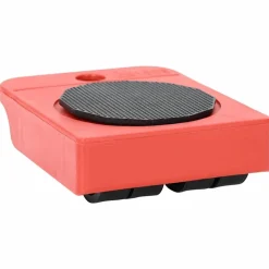 Meubelrollers 8 stuks met lifters 9,8x7,5x3 cm 150 kg rood>vidaXL Best