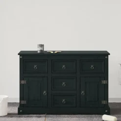 Verbruiksmaterialen Voor De Bouw*vidaXL Meubelverf 0,75 L Wandprint Zwart