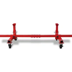 Garageuitrusting & Gereedschap*vidaXL Mobiele assteunpoot rood