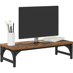 Monitor Stand 55 x 23 x 14 cm Bewerkt hout><noscript><img width=