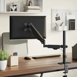 Elektronica*vidaXL Monitor-armbeugel 27 inch scherm gasveer 10 kg