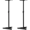 Elektronica*vidaXL Monitorspeakerstandaards 2 st staal zwart