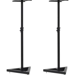 Elektronica*vidaXL Monitorspeakerstandaards 2 st staal zwart