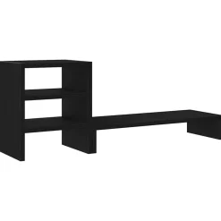 Monitorstandaard met bureau-organizer, hout>vidaXL Online