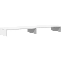 Monitorstandaard 100x27x10 cm bewerkt hout>vidaXL Online