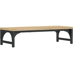 Monitorstandaard 55x23x14 cm bewerkt hout kleurig>vidaXL Discount