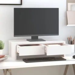 Monitorstandaard 50x27x15 cm massief grenenhout><noscript><img width=