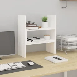 Monitorstandaard (39-72)x17x43 cm massief grenenhout><noscript><img width=