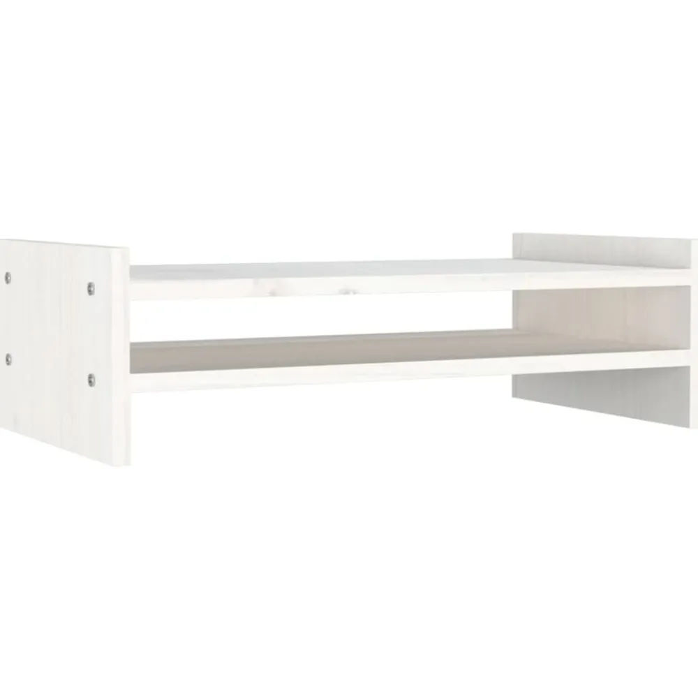 Monitorstandaard 50x27x15 cm massief grenenhout>vidaXL Discount