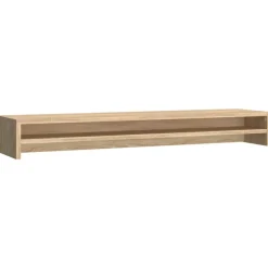 Monitorstandaard 100x24x13 cm bewerkt hout kleurig>vidaXL New