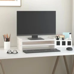 Monitorstandaard 50x24x16 cm massief grenenhout><noscript><img width=