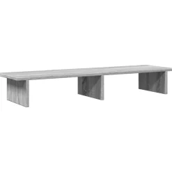 Monitorstandaard 100x27x15 cm bewerkt hout eiken>vidaXL New
