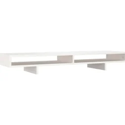 Monitorstandaard 100x27x14 cm massief grenenhout>vidaXL Outlet