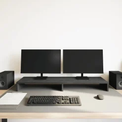 Monitorstandaard 100x27x10 cm Bewerkt Hout><noscript><img width=