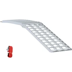 Voertuigonderdelen & -Accessoires*vidaXL Motorcycle Ramp 680 kg Zilver 680 kg Aluminium