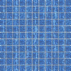 Bouwmaterialen*vidaXL Mozaïek Tegel 11 pcs 50 x 50 cm Glas Blauw