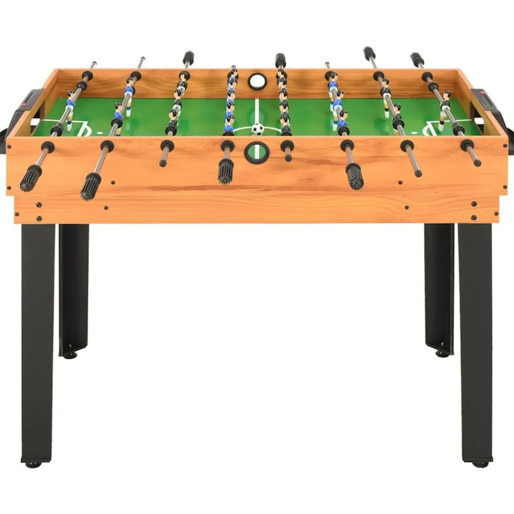 Binnenspelletjes*vidaXL Multispeeltafel 15-in-1 121x61x82 cm esdoornkleurig Bruin