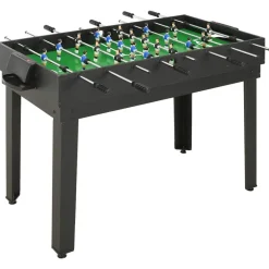 Binnenspelletjes*vidaXL Multispeeltafel 15-in-1 121x61x82 cm Zwart