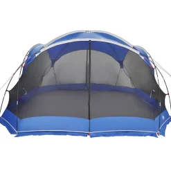 Buitensport*vidaXL Muskietentent met dak Azure Blauw 434 x 434 x 230 cm azuurblauw