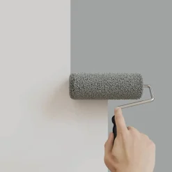 Verbruiksmaterialen Voor De Bouw*vidaXL Muurverf 2,5 L Wandprint Grijs