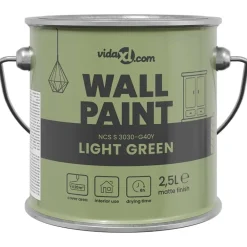 Muurverf Groen 2,5 L Wandprint>vidaXL Sale