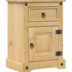Nachtkastje Corona 45x35x64 cm massief grenenhout>vidaXL Online
