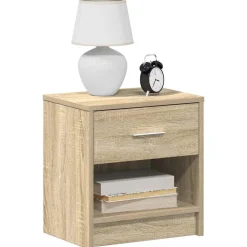 Nachtkastje met lade 39x28x41 cm kleurig><noscript><img width=