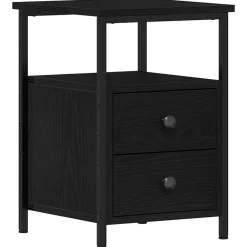 Nachtkastje 34x35,5x50 cm bewerkt hout kleur>vidaXL Discount