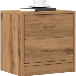Nachtkastje 40x30x40 cm bewerkt hout>vidaXL