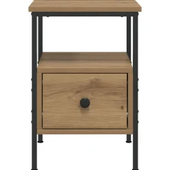 Nachtkastje 34x36x50 cm bewerkt hout><noscript><img width=
