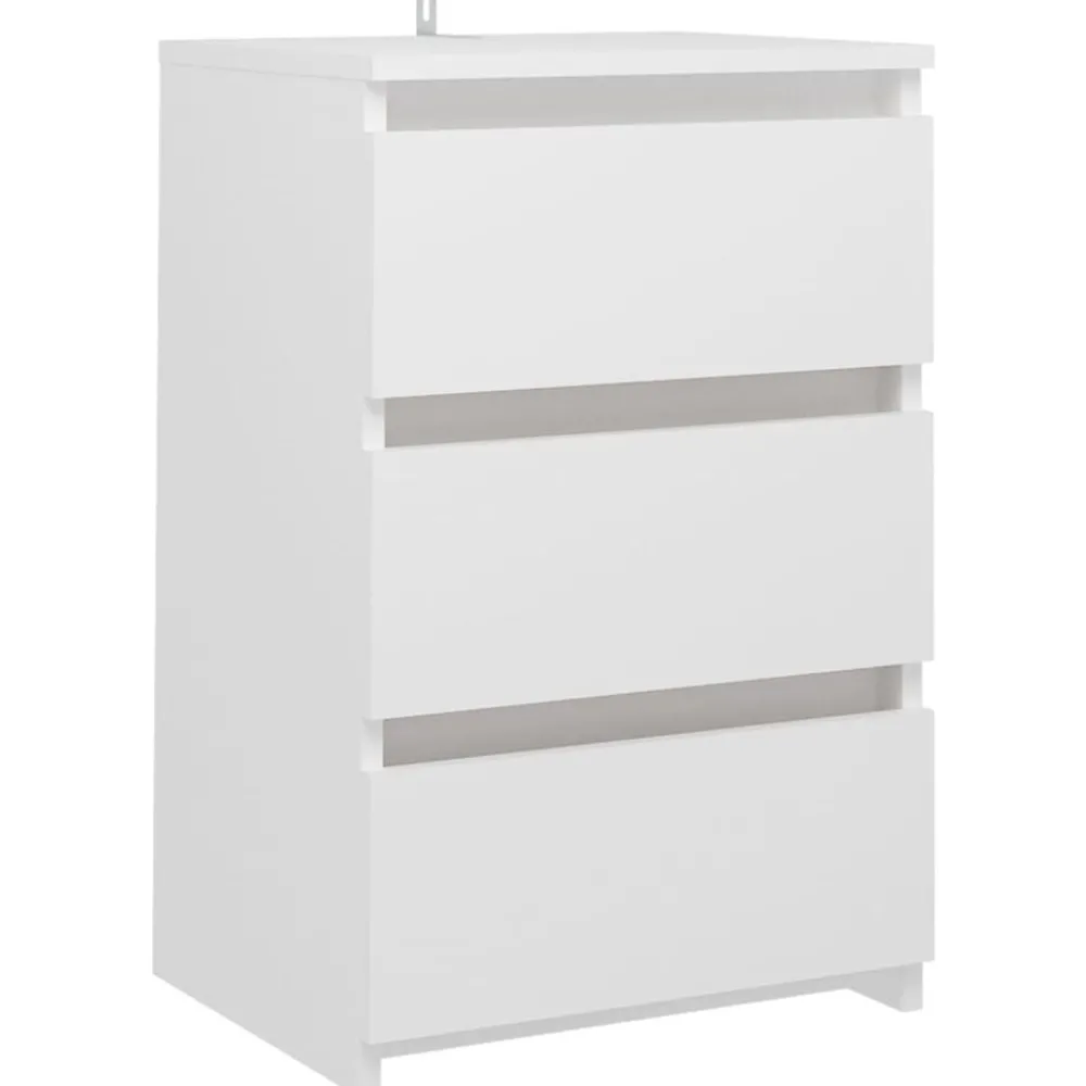 Nachtkastje 40x35x62,5 cm bewerkt hout>vidaXL Discount