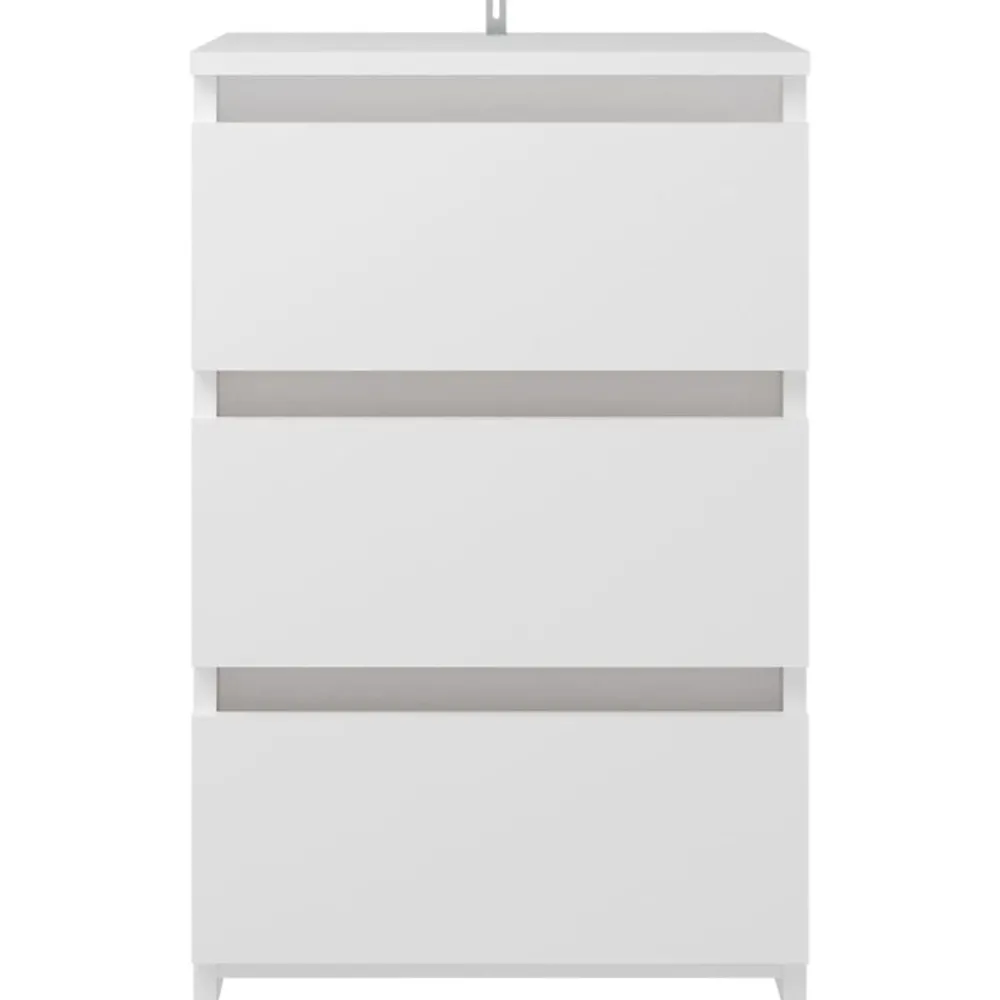 Nachtkastje 40x35x62,5 cm bewerkt hout>vidaXL Discount