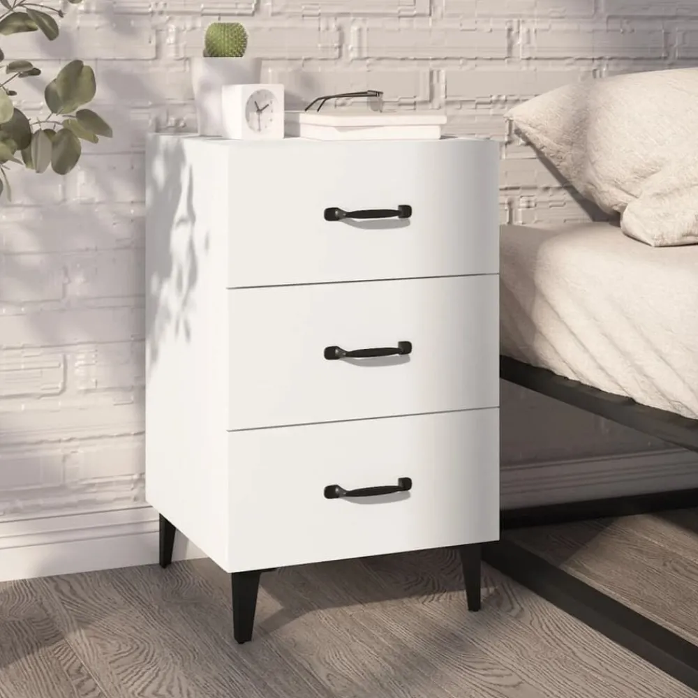 Nachtkastje 40x40x66 cm bewerkt hout>vidaXL Discount