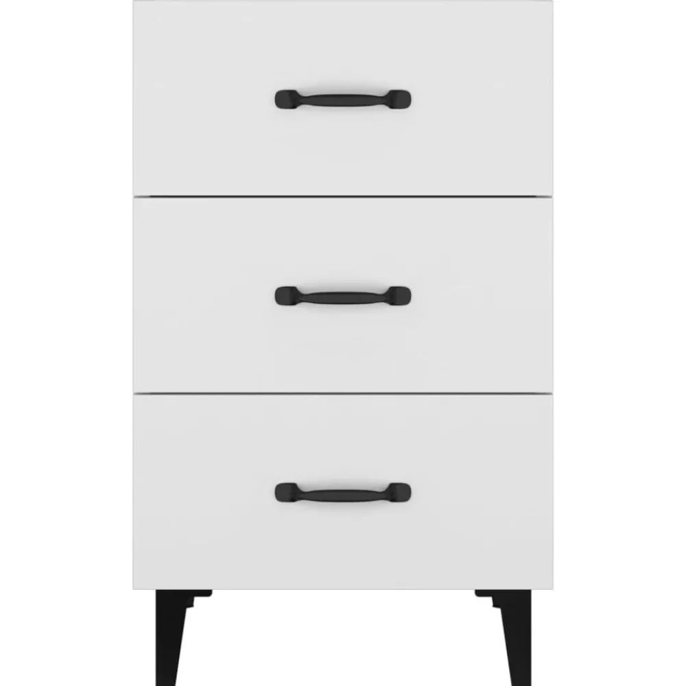 Nachtkastje 40x40x66 cm bewerkt hout>vidaXL Discount