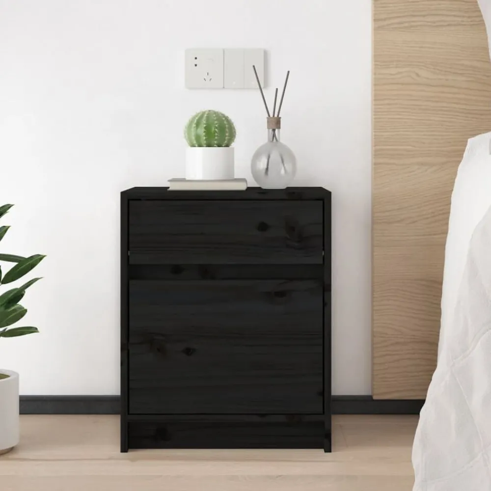 Nachtkastjes 2 st 40x31x50 cm massief grenenhout>vidaXL Outlet