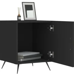 Nachtkastjes 2 st 40x40x50 cm bewerkt hout><noscript><img width=