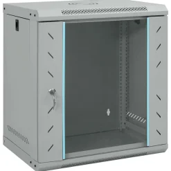 Elektronica*vidaXL Netwerk kabinet met opslag 53 x 45 x 60 cm Staal Grijs
