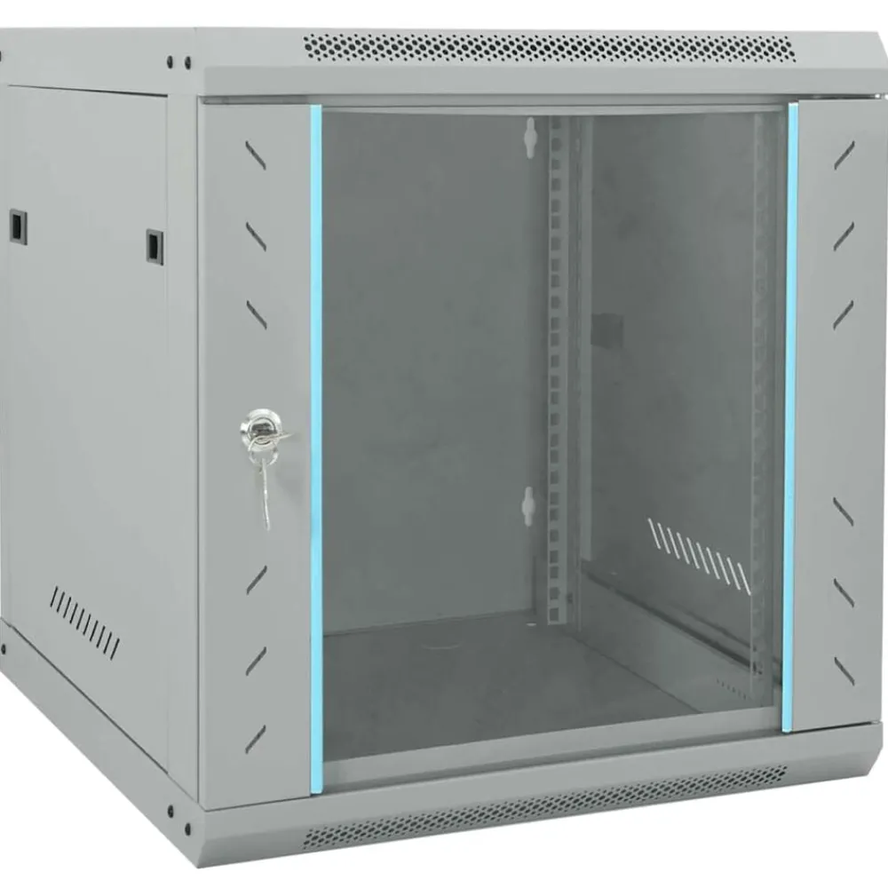 Netwerk kabinet met opslag 53 x 60 x 60 cm Staal>vidaXL Best