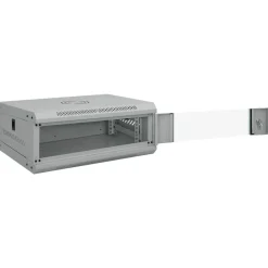 Elektronica*vidaXL Netwerk kabinet met opslag 53 x 45 x 21 cm Staal Grijs