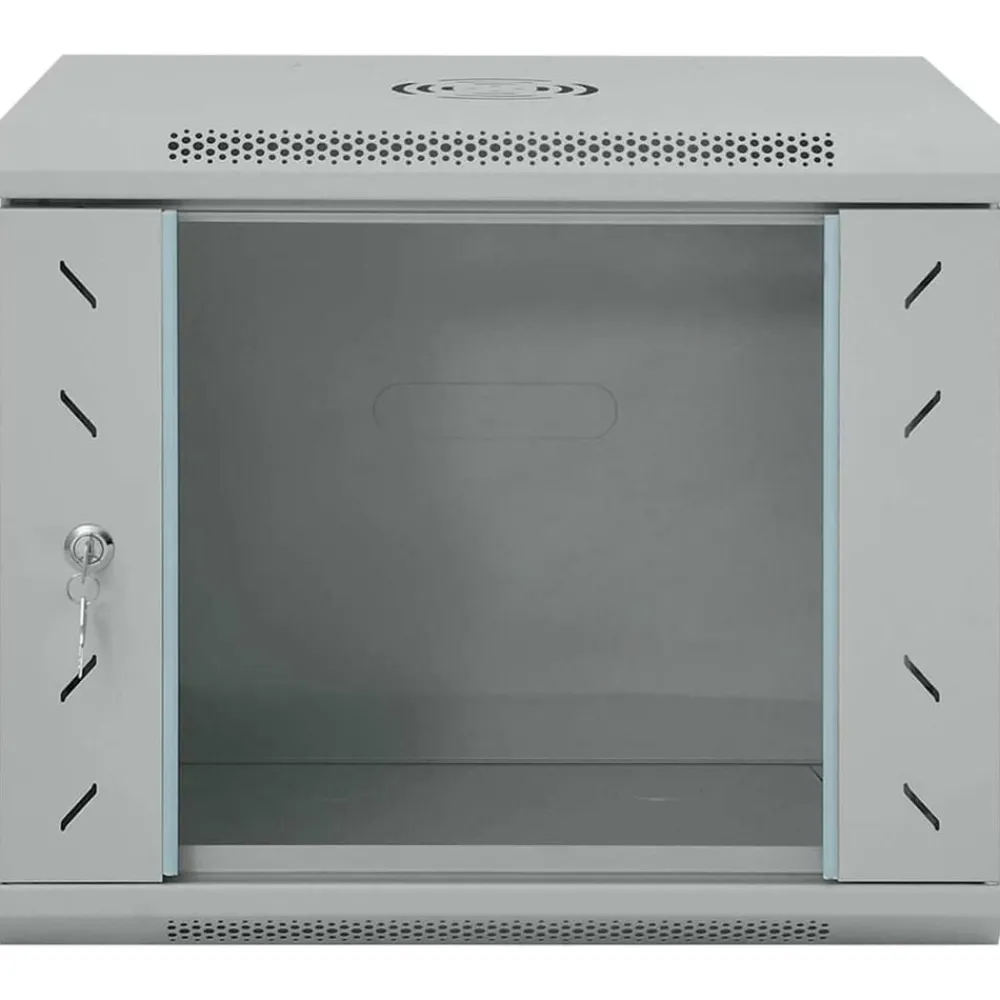 Netwerk kabinet met opslag 53 x 45 x 45 cm Staal>vidaXL Discount