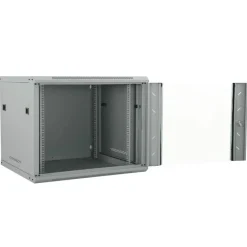 Netwerk kabinet met opslag 60 x 60 x 50 cm Staal>vidaXL Sale