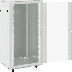 Elektronica*vidaXL Netwerkkast 22U 19" IP20 60x60x120 cm Grijs