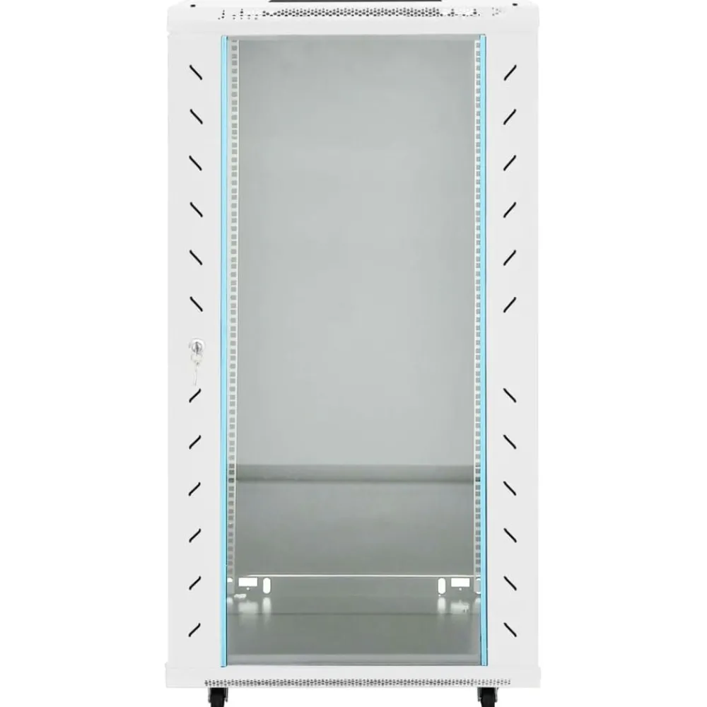 Elektronica*vidaXL Netwerkkast 22U 19" IP20 60x60x120 cm Grijs